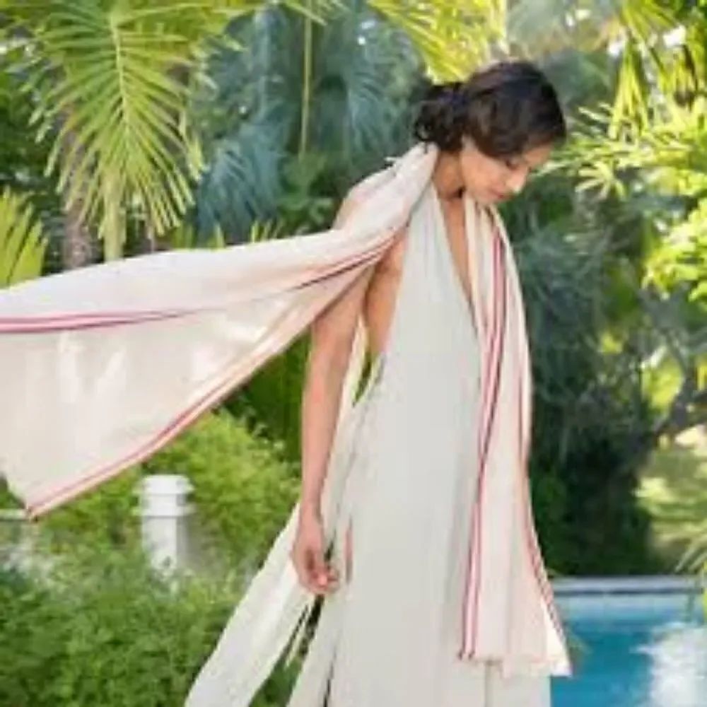 India Hicks Pink Sands Scarf - NEW
